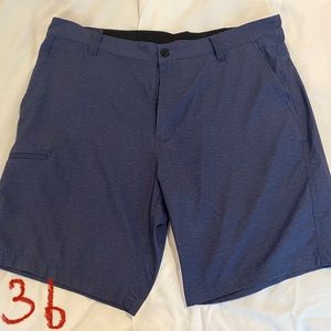Hybrid dark blue mens shorts size 36